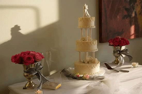 Gulf Coast Party and Event Rental wedding cake table