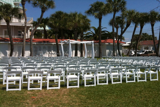 Gulf Coast Party and Event Rental outdoor weddings